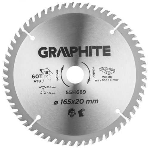 Tarcza do pilarki zagłębiarki widiowa 165x20 mm 60 zębów 55H689 GRAPHITE GTX - przechwytywanie[104].jpg